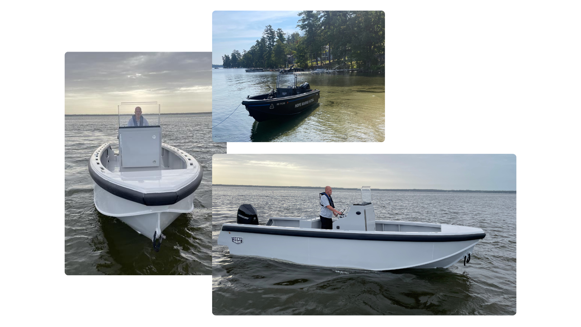 HDPE Boat Made in the USA - Tideman Marine, HDPE Boats